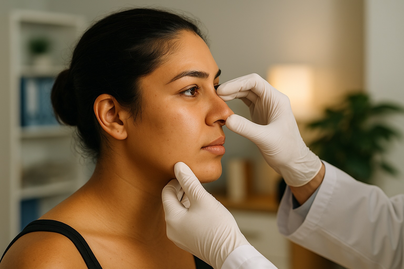 Rhinoplastie et peau épaisse