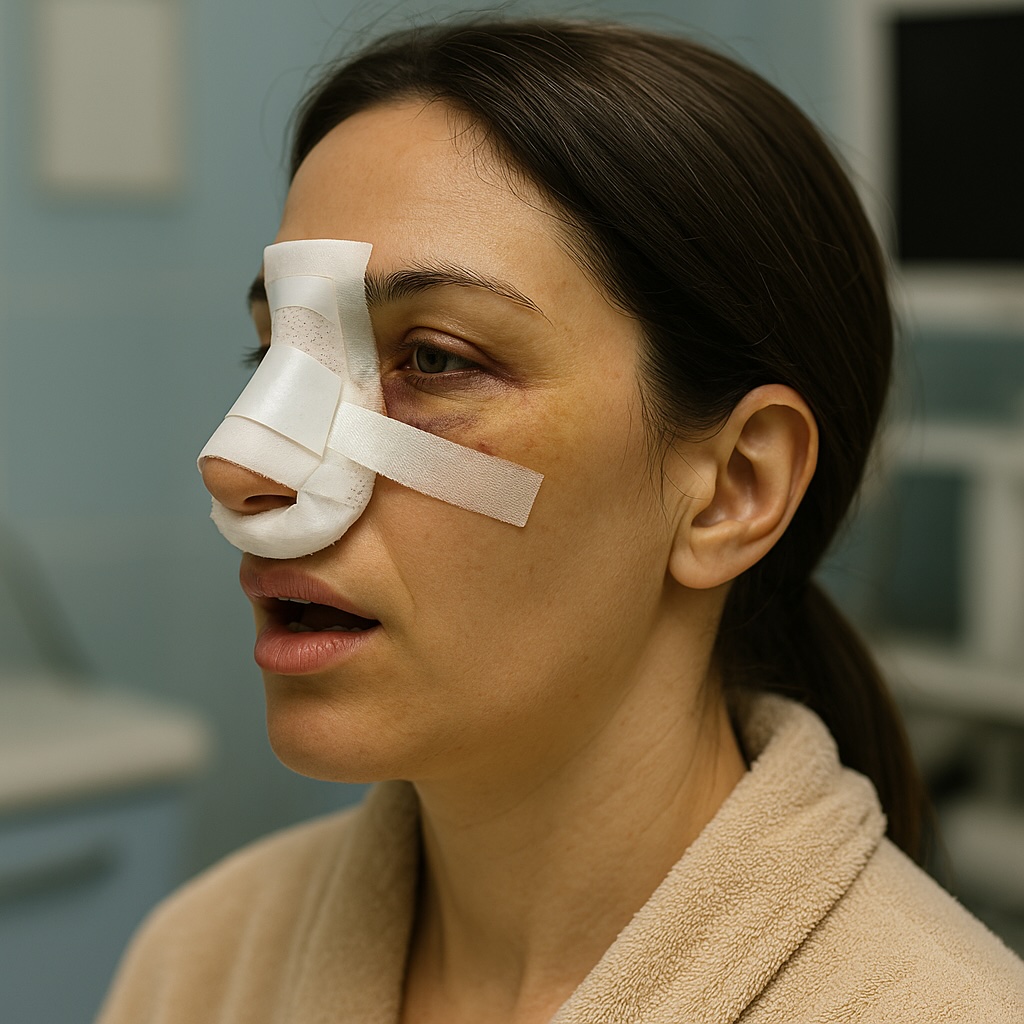 combien de temps garder pansement rhinoplastie