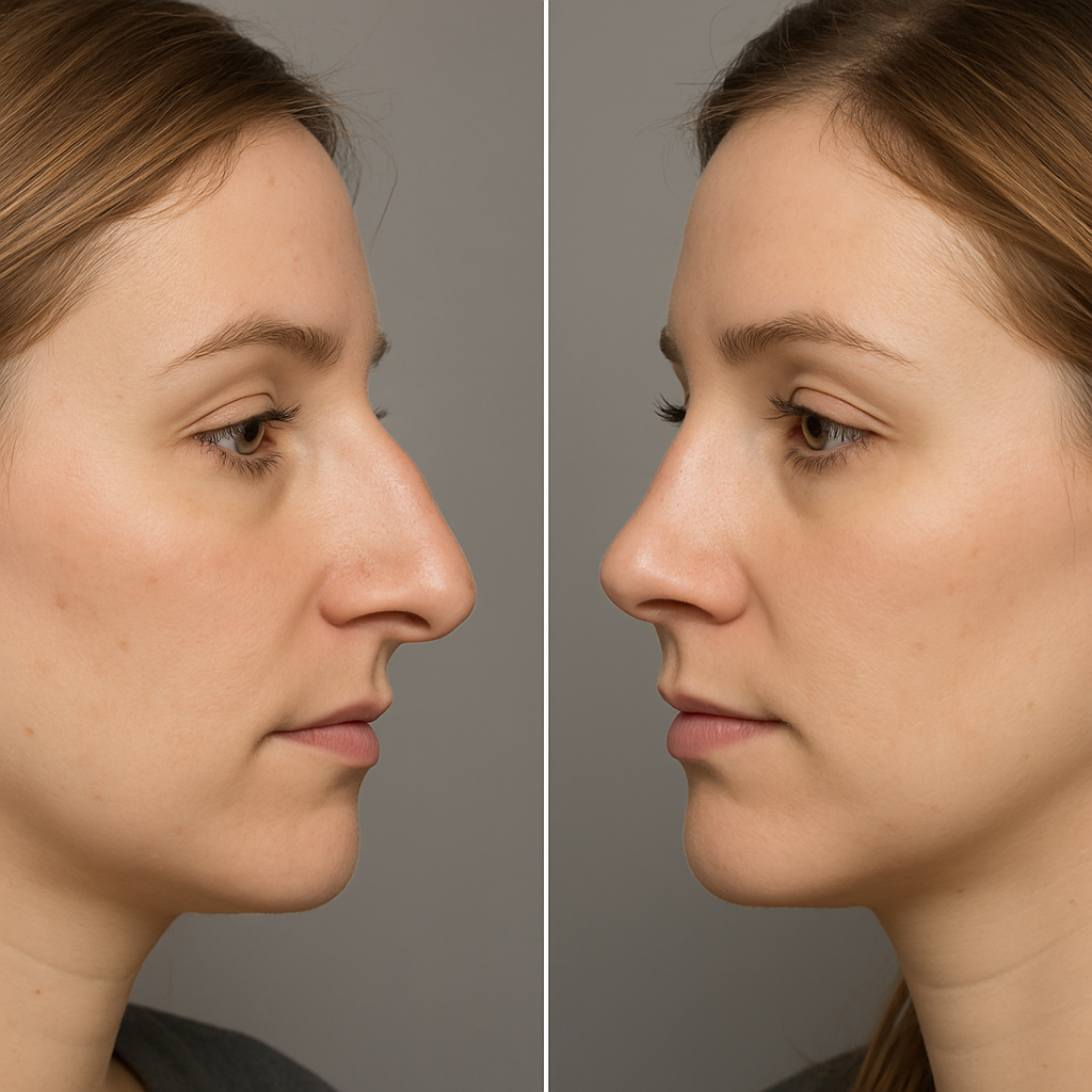 Rhinoplastie médicale vs chirurgicale