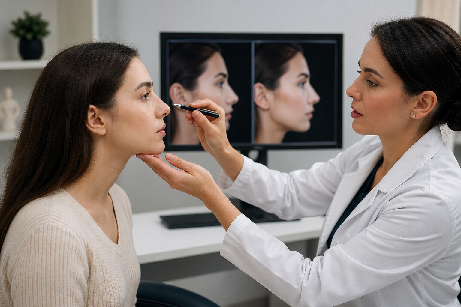 résultat d’une rhinoplastie