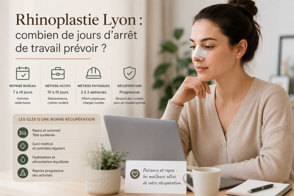 Rhinoplastie arrêt de travail