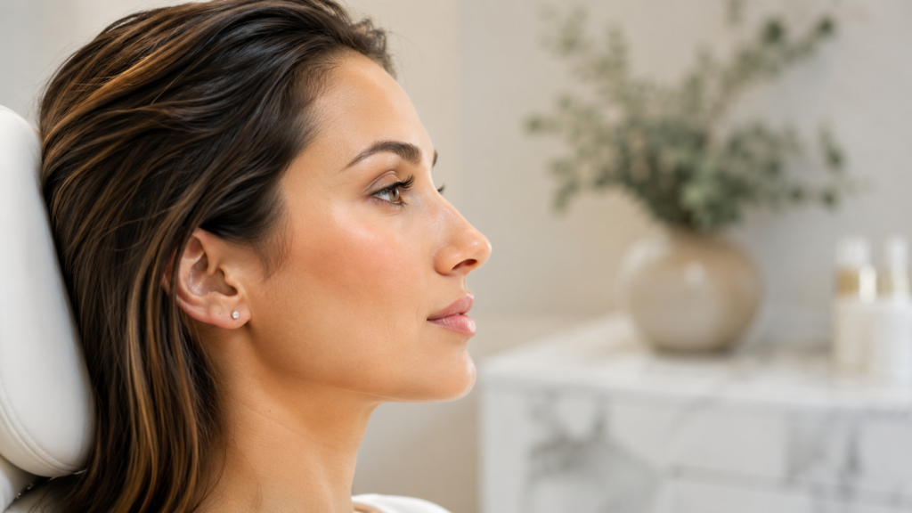 Rhinoplastie de préservation résultat naturel du nez