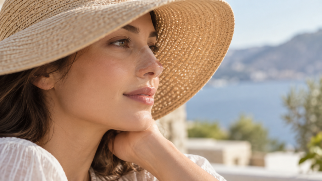 Soleil après rhinoplastie
